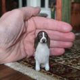 Load image into Gallery viewer, Realistic Pet English Springer Spaniel Dog Dollhouse Miniature
