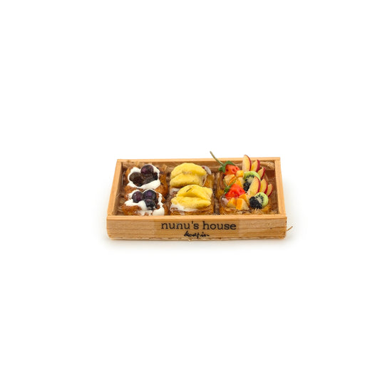 Tomo Tanaka Nunu’s House Fruit Danish Bakery Display Tray Artisan Miniature Food