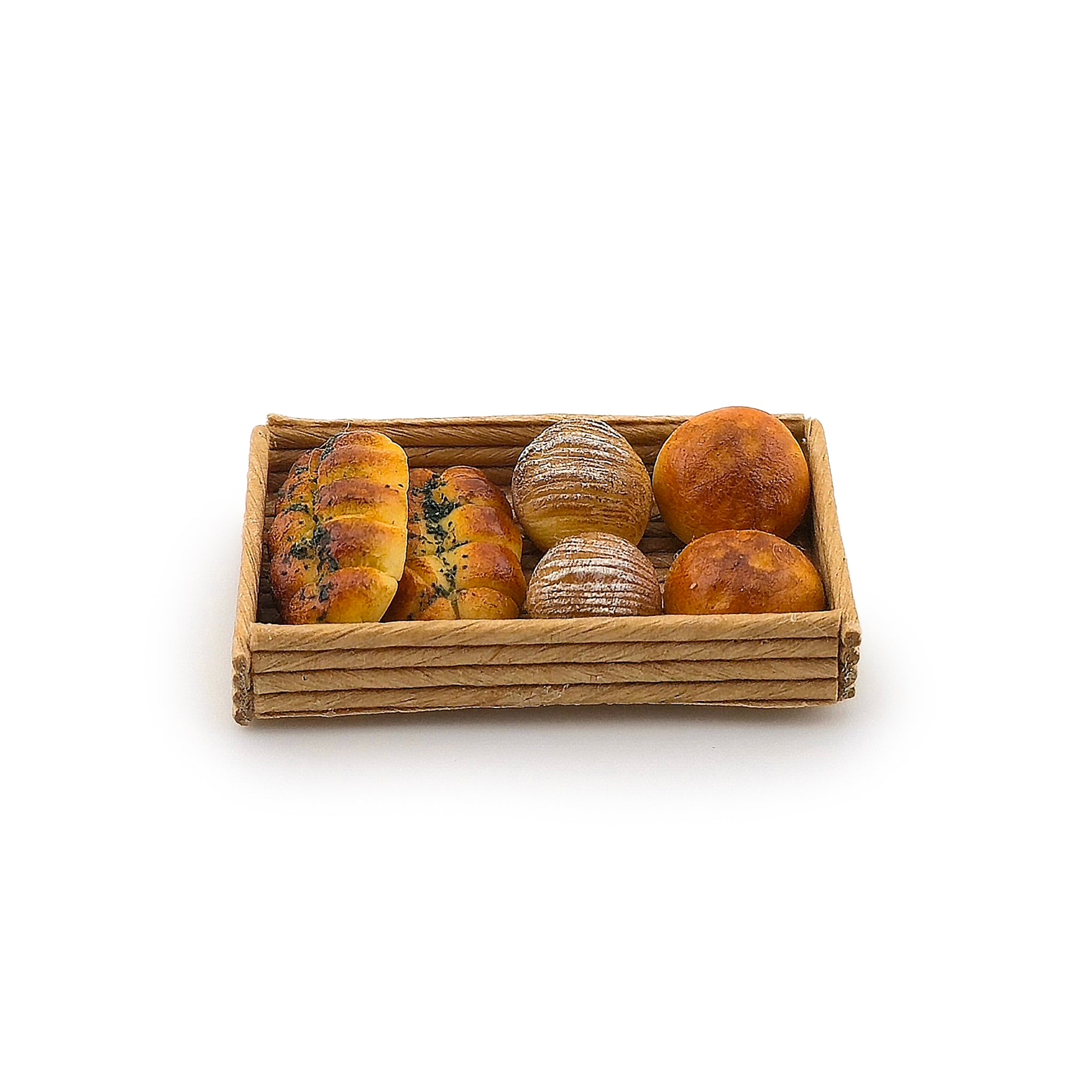 Tomo Tanaka Nunu’s House Artisan Bread Crate Bakery Display Artisan Miniature