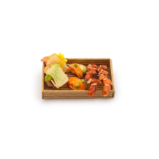 Tomo Tanaka Nunu’s House Canapés Tray Artisan Bakery Display Miniature Food