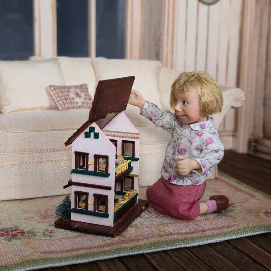 OOAK Japanese Restaurant Dollhouse Toy For Dollhouse Child Miniature