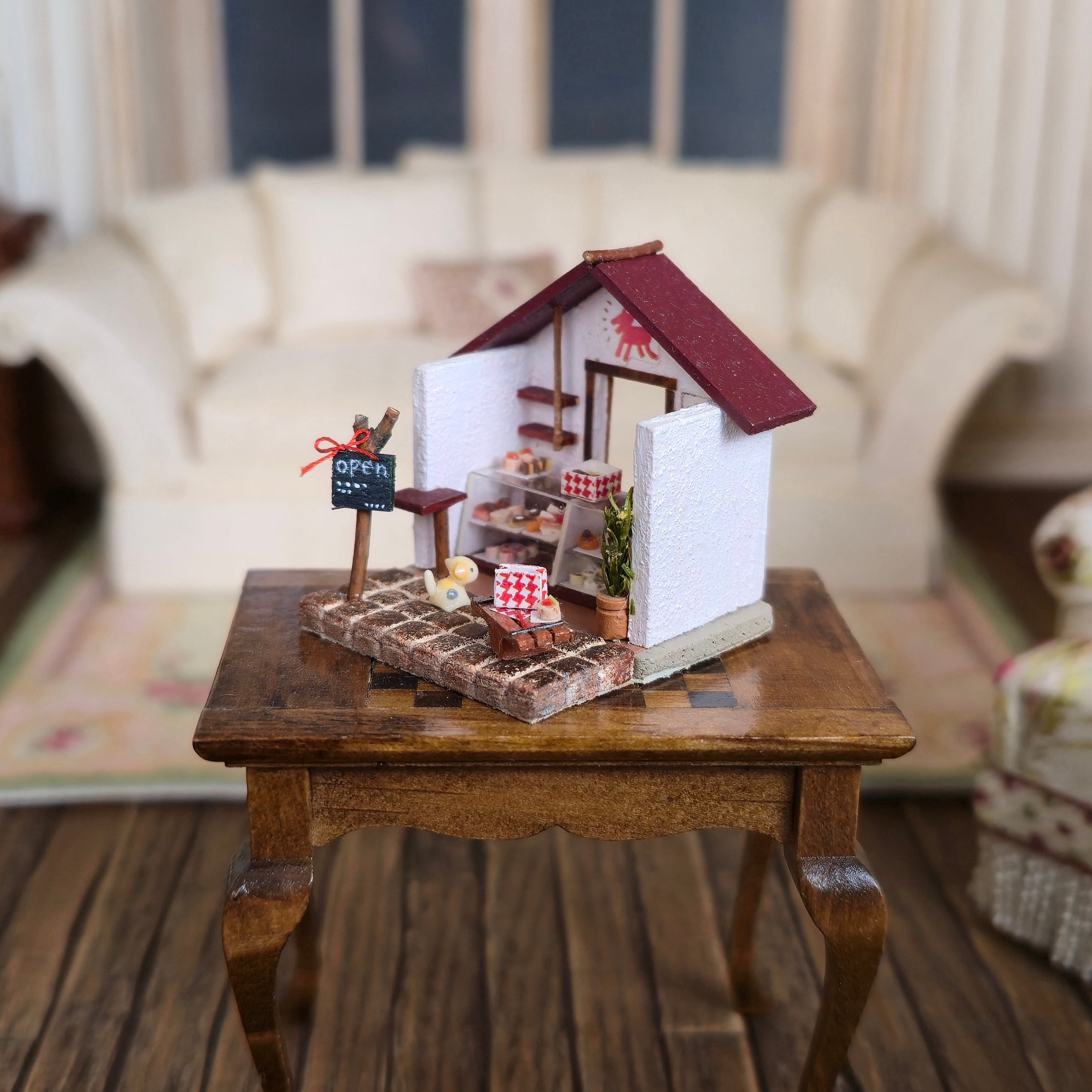 OOAK Japanese Bakery Dollhouse Toy For Dollhouse Child Miniature