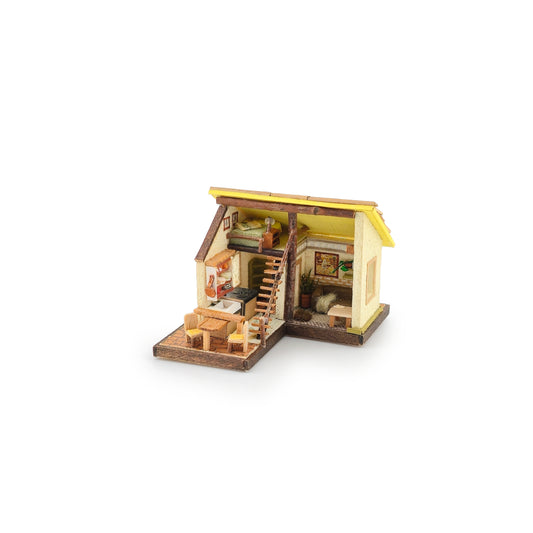 OOAK Japanese Bungalow Dollhouse Toy For Dollhouse Child Miniature