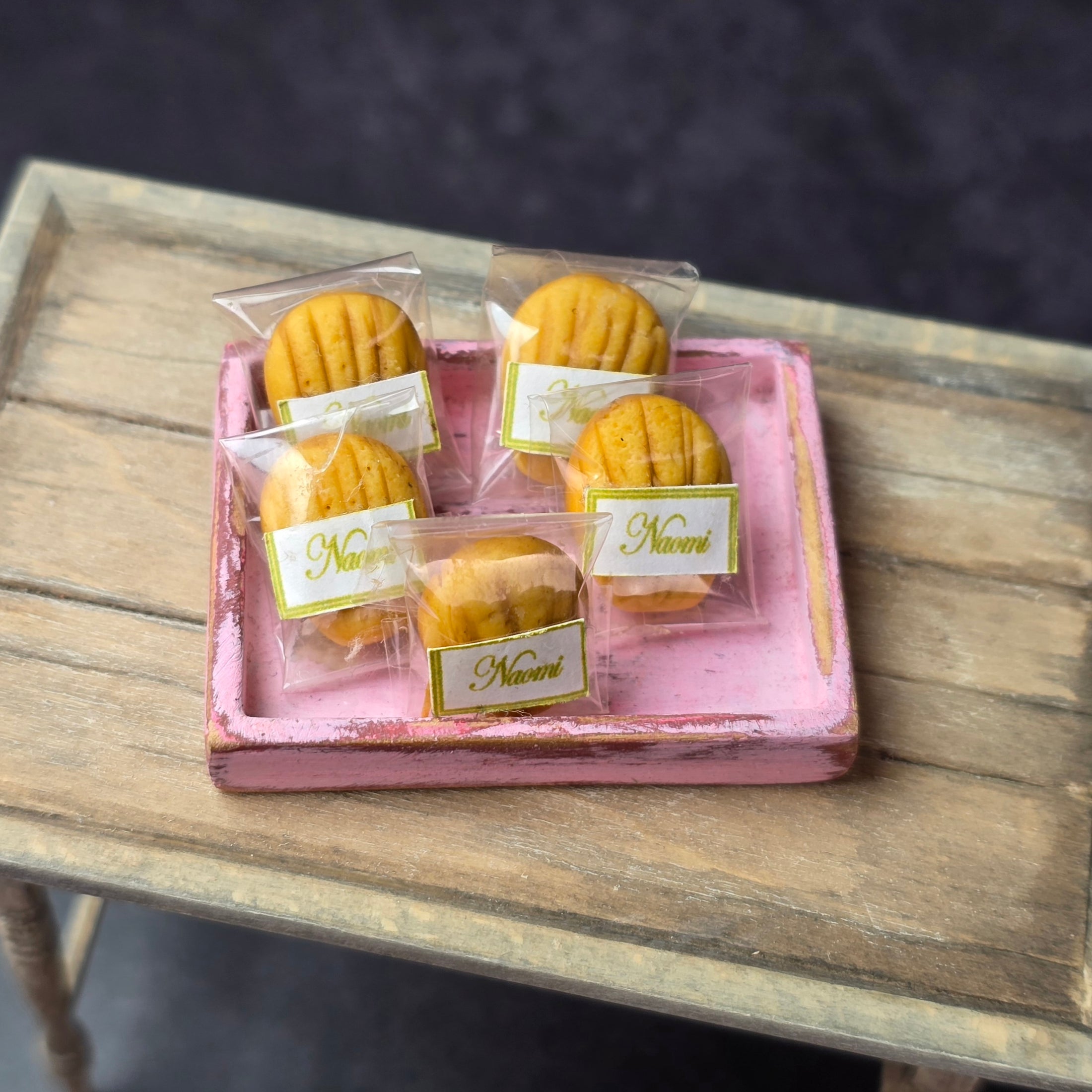 Tomo Tanaka Nunu’s House Packaged Naomi Pastries Artisan Miniature Pastries
