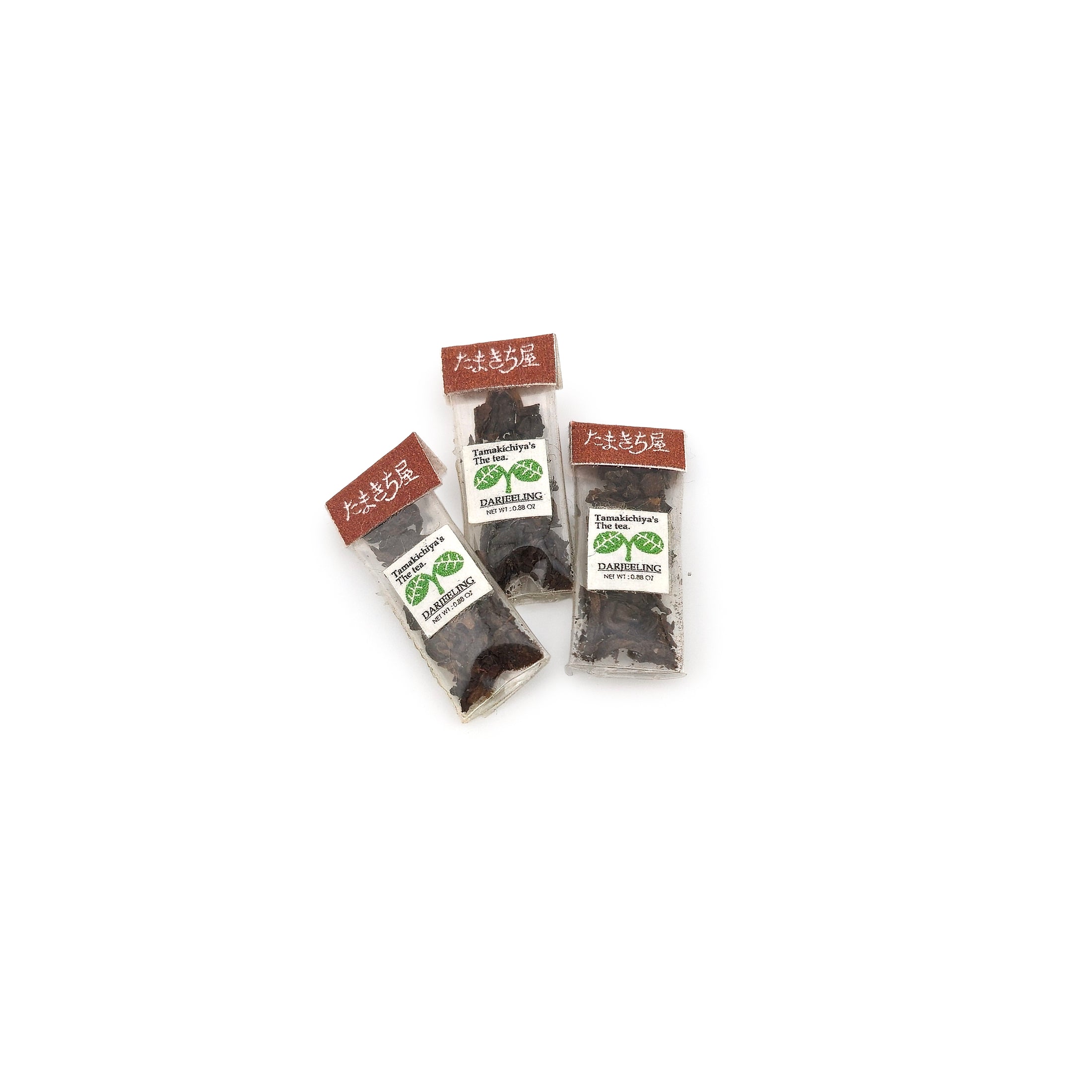 Tomo Tanaka Nunu’s House Darjeeling Tea Packets Artisan Miniature Set