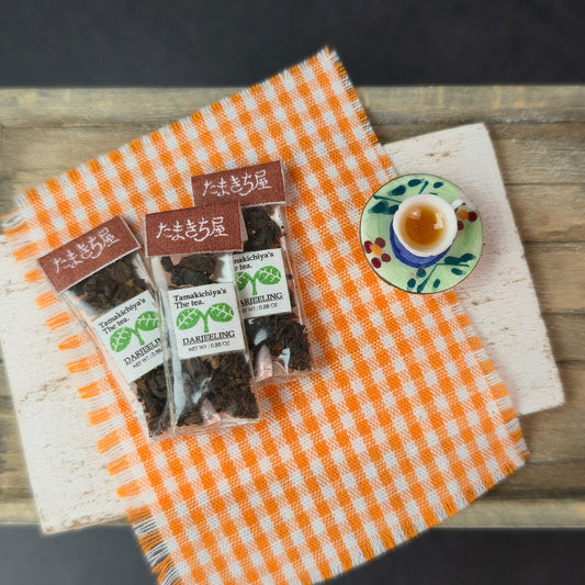 Tomo Tanaka Nunu’s House Darjeeling Tea Packets Artisan Miniature Set