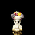Load image into Gallery viewer, Vince Stapleton Iridescent Porcelain Fruit Bowl Dollhouse Centerpiece
