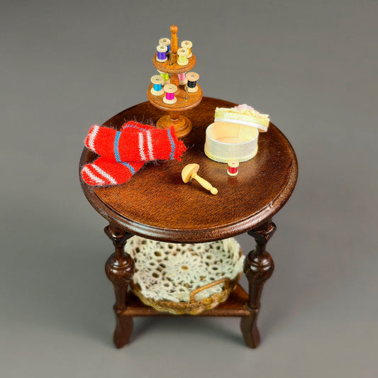 David Edwards Miniature Mushroom Sock Darner Hand-Carved Holly Wood Scotland