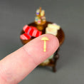 Load image into Gallery viewer, David Edwards Miniature Mushroom Sock Darner Hand-Carved Holly Wood Scotland
