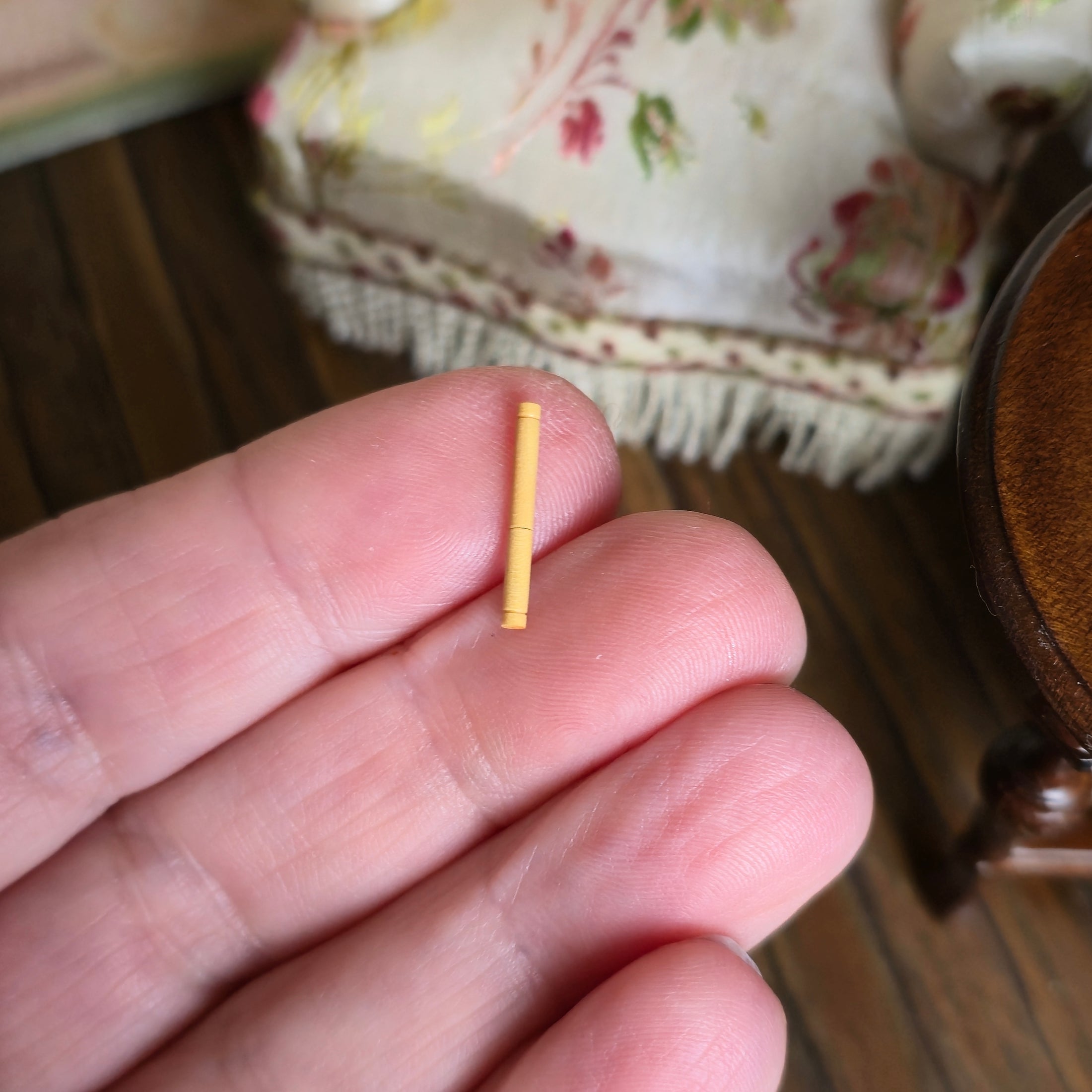 David Edwards Miniature Crochet Hook & Boxwood Case OOAK Scotland