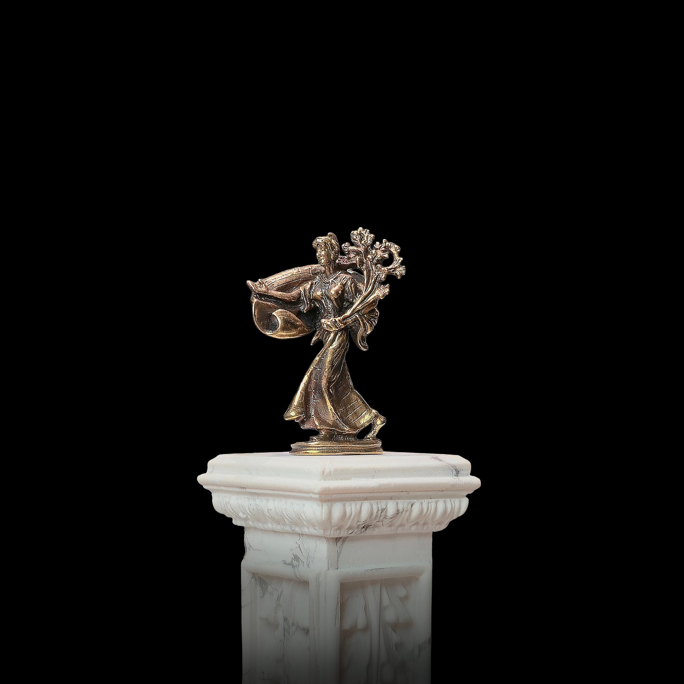 IGMA Artist Jim Pounder “Bountiful” Bronze Sculpture Statue Figurine