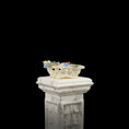 Load image into Gallery viewer, OOAK Floral Hand Sculpted Porcelain Basket Signed Artisan Miniature
