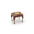 Load image into Gallery viewer, Roger L. Gutheil Queen Anne Embroidered Footstool 1:12 Scale
