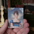 Load image into Gallery viewer, Antique Hand Painted Regency Portrait Miniature on Ivory Wafer 1:12 Scale

