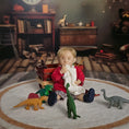 Load image into Gallery viewer, OOAK Toddler Boy Doll with Blanket by Catherine Muniere France 1:12 Scale
