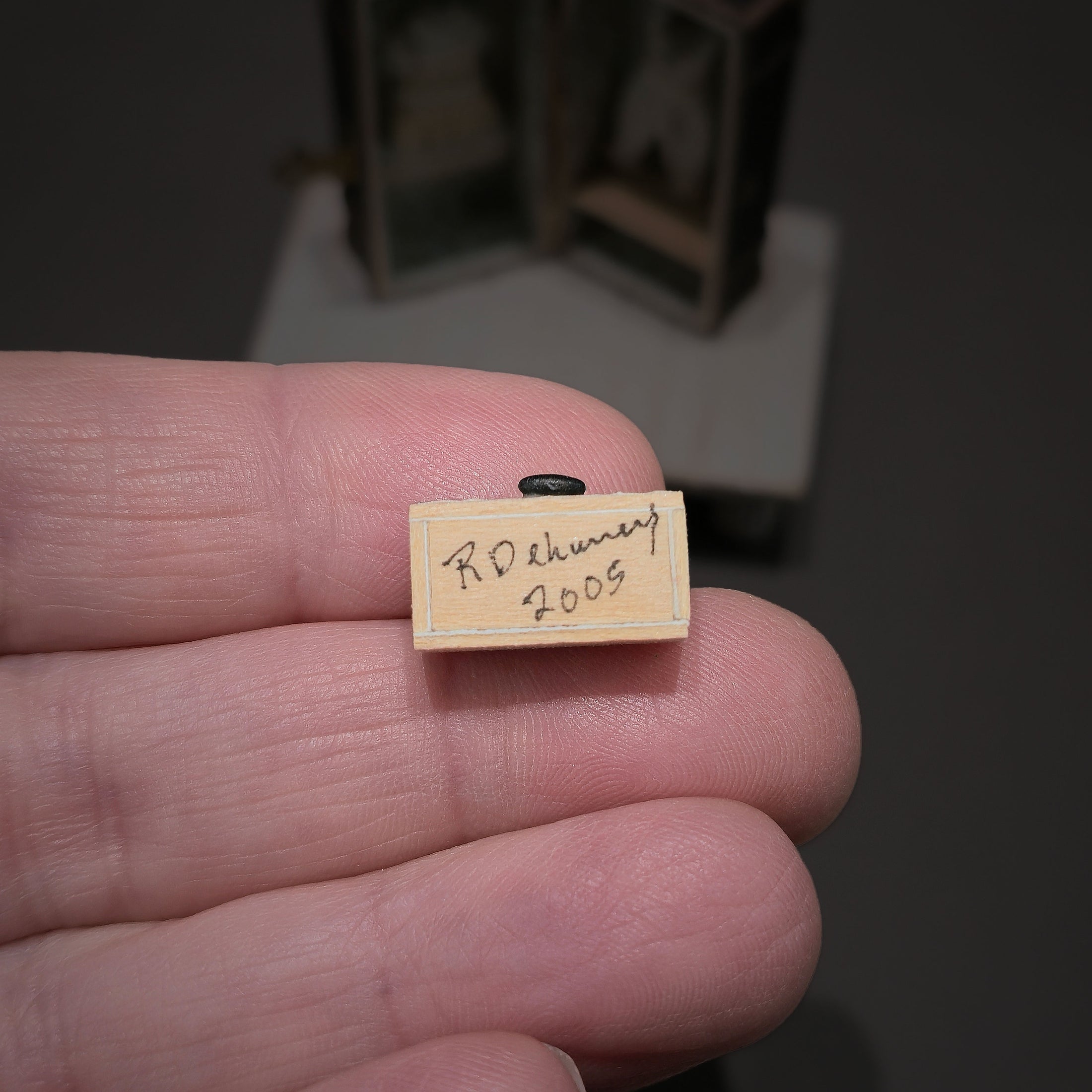SUPER RARE Renee Delaney Miniature Doll with Trunk & Wardrobe