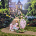 Load image into Gallery viewer, Le Coffre d’Emilie Easter Bunny Egg Coach Miniature Vignette
