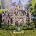 Load image into Gallery viewer, Le Coffre d’Emilie Pink Easter Teddy Bear Egg Miniature
