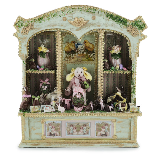 Le Coffre d’Emilie Easter Large Dressed Cabinet Spring Vignette France