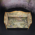 Load image into Gallery viewer, June Clinkscales Victorian Tapestry Settee Dollhouse Miniature
