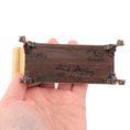 Load image into Gallery viewer, Gail Steffey Miniature Leather Fainting Sofa Chaise
