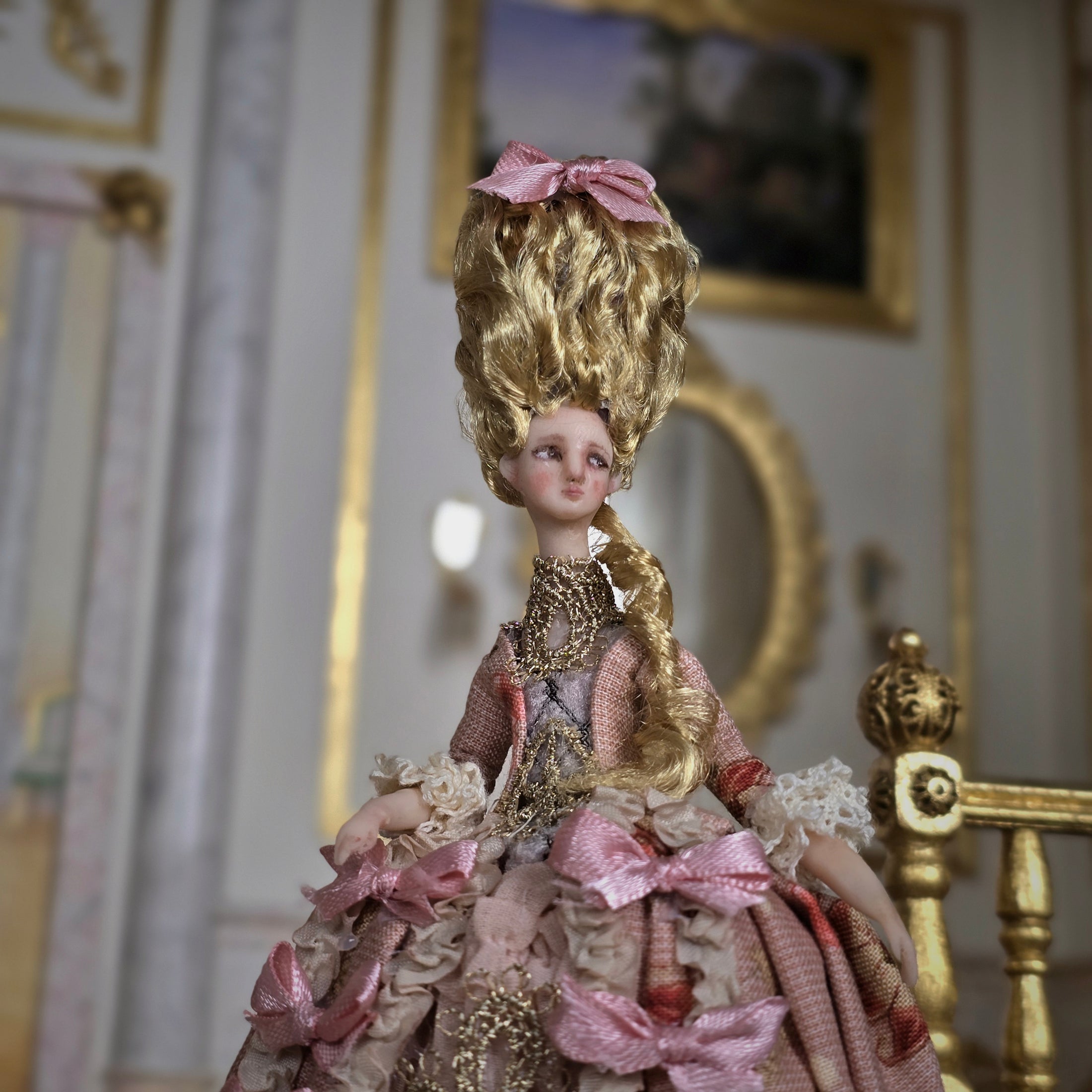 Agne Mikalauskiene CosyDolls Everlie Rococo Lady Doll