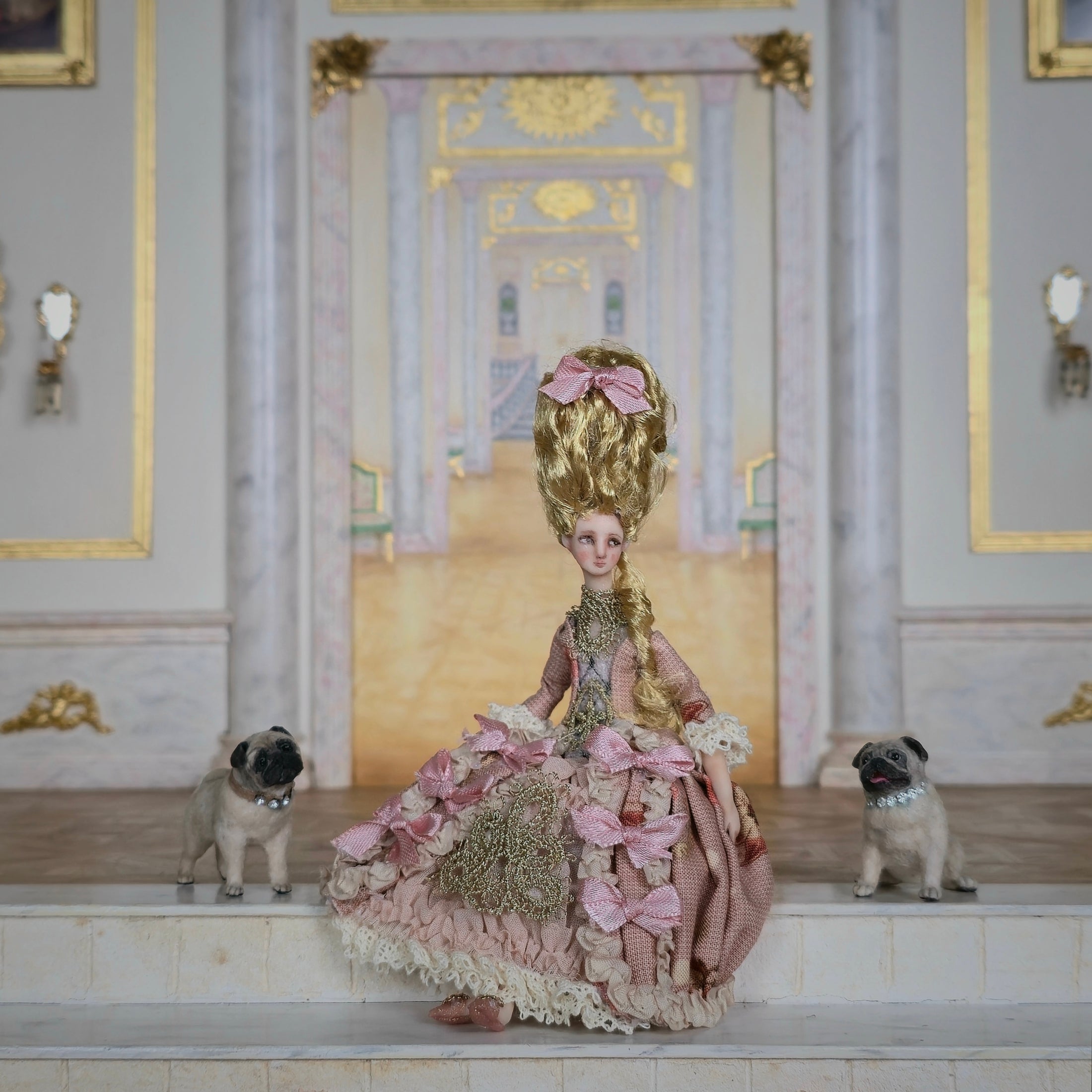 Agne Mikalauskiene CosyDolls Everlie Rococo Lady Doll