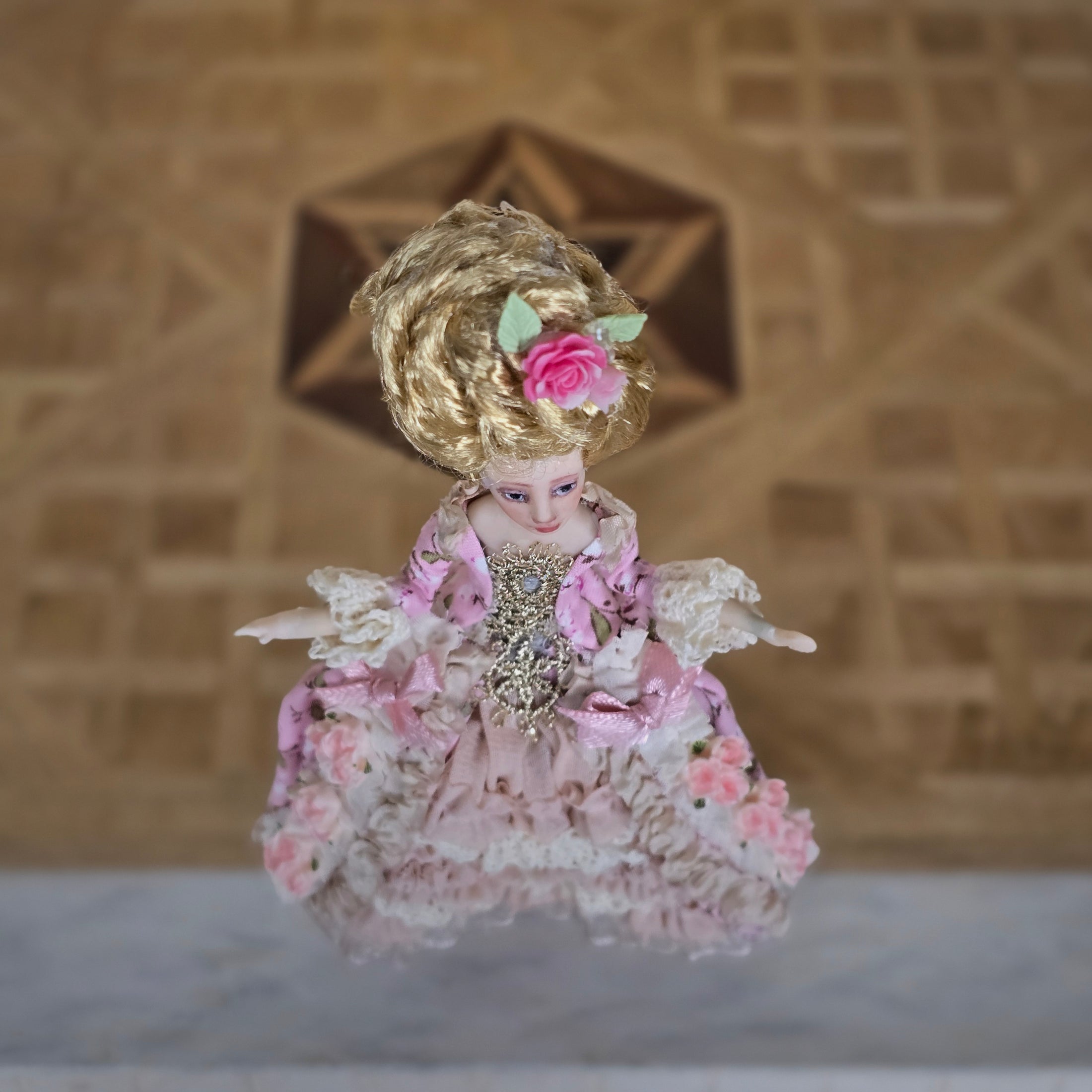 Agne Mikalauskiene CosyDolls Rococo Marie Antoinette Court Lady Doll