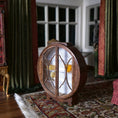 Load image into Gallery viewer, Cristina Noriega Art Deco Miniature Burl Wood & Glass Display Cabinet IGMA
