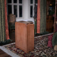Load image into Gallery viewer, Cristina Noriega Art Deco Miniature Bar Cabinet Burl Wood & Glass IGMA
