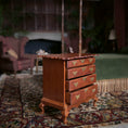 Load image into Gallery viewer, Walter J Schutter IGMA Miniature Chest of Drawers Queen Anne 1:12
