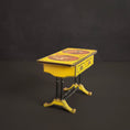 Load image into Gallery viewer, OOAK Hand Painted French Style Miniature Desk Mourning Scene
