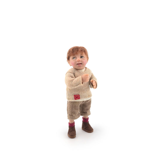 OOAK Catherine Muniere Toddler Little Boy Doll IGMA Miniature