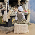 Load image into Gallery viewer, Miniature French Seamstress Doll Mariarita Baldan Aradia Creations Italy
