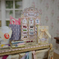 Load image into Gallery viewer, OOAK Sewing Vignette Miniature Haberdashery Shop Counter Display
