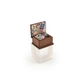 Load image into Gallery viewer, OOAK Miniature Sewing Box With Notions Artisan Dollhouse Accessory
