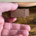 Load image into Gallery viewer, OOAK Miniature Sewing Basket With Notions Dollhouse Accessory
