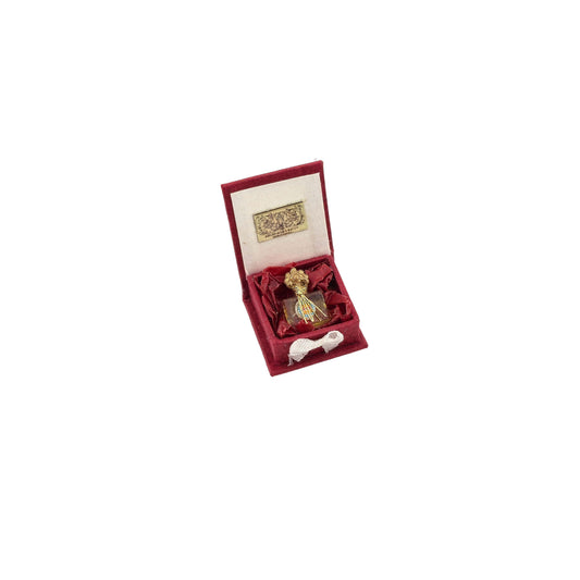 Miniature Perfume Gift Box Dollhouse Accessory Glass Bottle 1:12