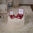 Load image into Gallery viewer, Miniature Perfume Gift Box Dollhouse Accessory Glass Bottle 1:12
