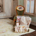 Load image into Gallery viewer, Miniature Victorian Travel Suitcase with Ladies' Wardrobe Vignette 1:12 Scale
