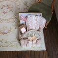 Load image into Gallery viewer, Miniature Victorian Travel Suitcase with Ladies' Wardrobe Vignette 1:12 Scale
