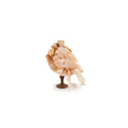 Load image into Gallery viewer, Ivory Miniature Silk Victorian Hat with Hat Pin 1:12 Scale
