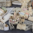 Load image into Gallery viewer, OOAK French Lace Market Stall Diorama Miniature Dollhouse Mercerie

