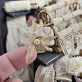 Load image into Gallery viewer, OOAK French Lace Market Stall Diorama Miniature Dollhouse Mercerie
