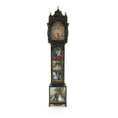 Load image into Gallery viewer, Keith Bougard Small Time Working Hogarth Longcase Clock Hand Painted
