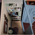 Load image into Gallery viewer, OOAK Japanese Miniature Tea Room Box Vignette with Magnetic Teapot
