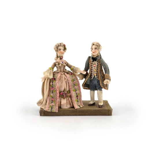 Vintage OOAK Artisan Companion Dolls 18th Century Almudena Gonzalez