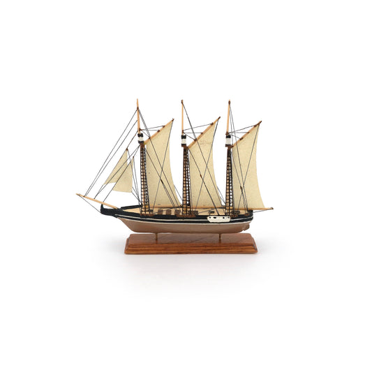 Ron Stetkewicz IGMA Artisan OOAK Hand-Carved Sailing Ship #9 RARE