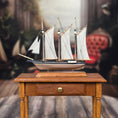 Load image into Gallery viewer, Ron Stetkewicz IGMA Artisan OOAK Hand-Carved Sailing Ship #9 RARE
