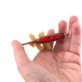 Load image into Gallery viewer, OOAK Hand-Crafted Fanciful Sailing Ship Model with Fabric Sails
